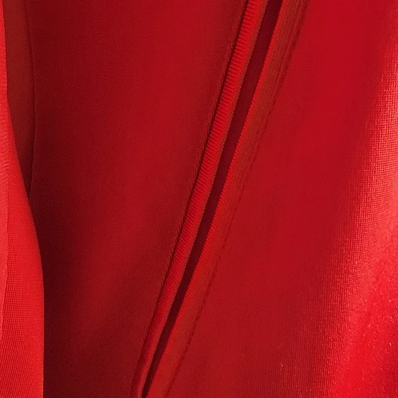 Adidas Red/white Track Jacket - Picture 5 of 10